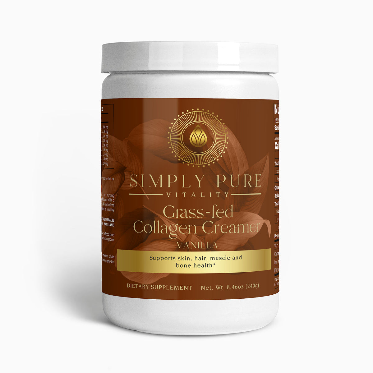 Grass-Fed Collagen Creamer (Vanilla)