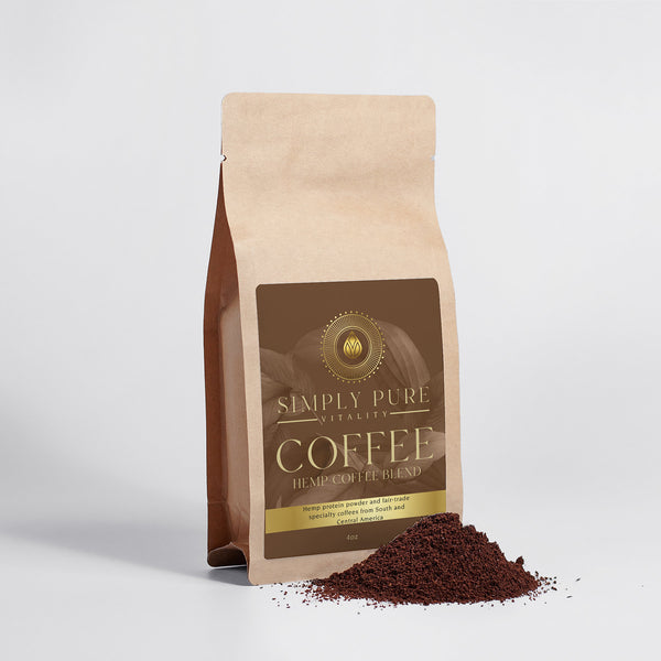 Hemp Coffee Blend - Medium Roast 4oz